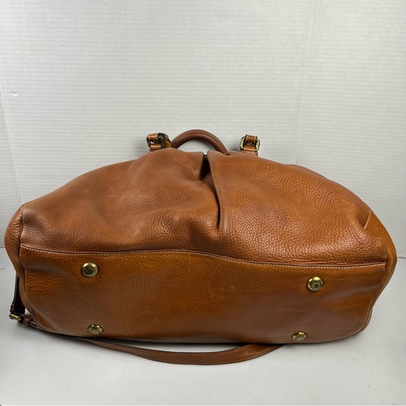 Marc by Marc Jacobs Classic Q Brown Leather 2Way Shoulder Bag Y2K Strap Vintage - Picture 8 of 12